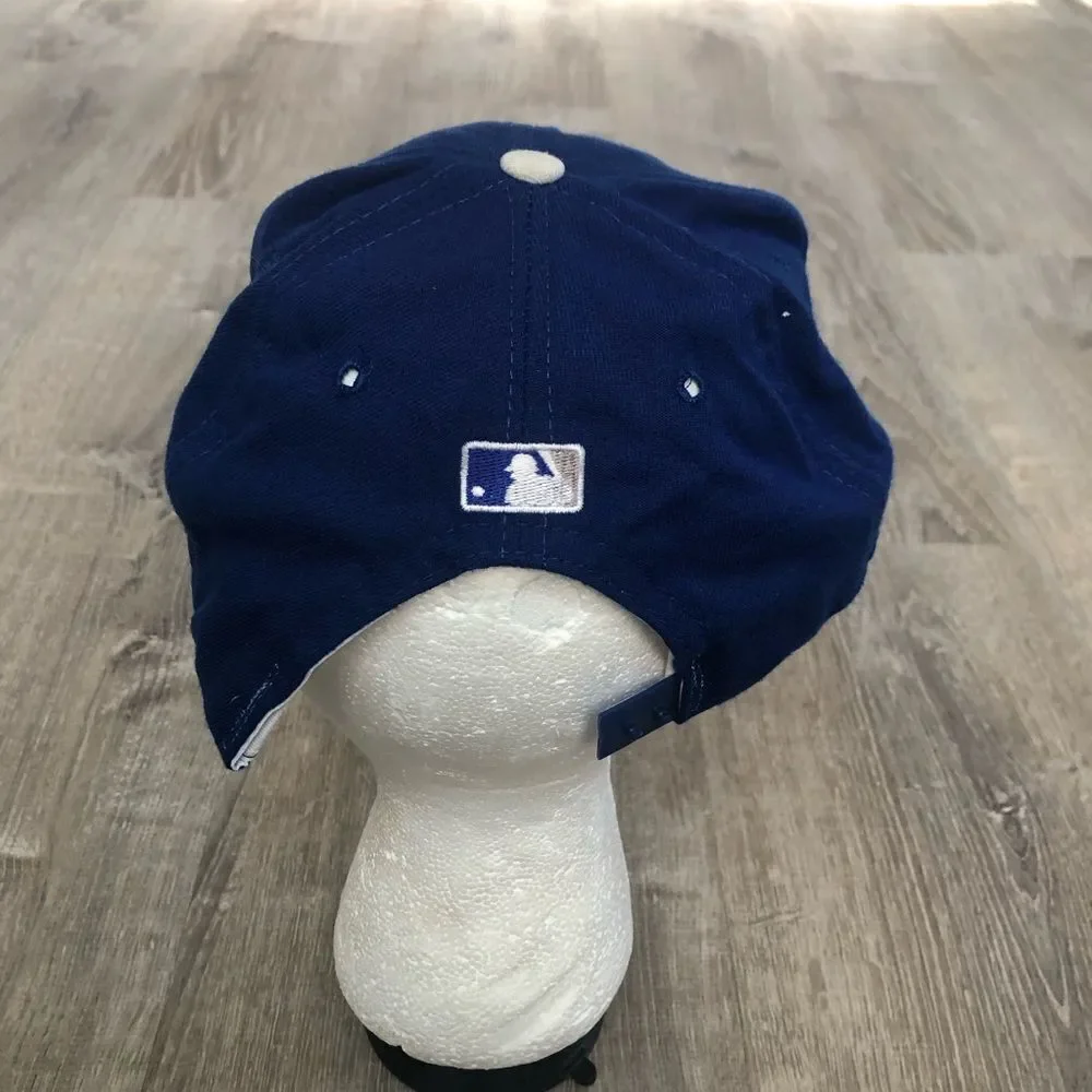 Vintage 90s‎ Kansas City Royals MLB Snapback Baseball Hat Cap USA Size M/L READ
